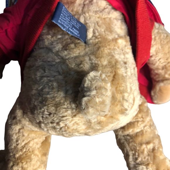 VTG 1997 Lands End Explorer Bears Bearon Von Oops Gund Stuffed Plush Animal Bear - Picture 10 of 15